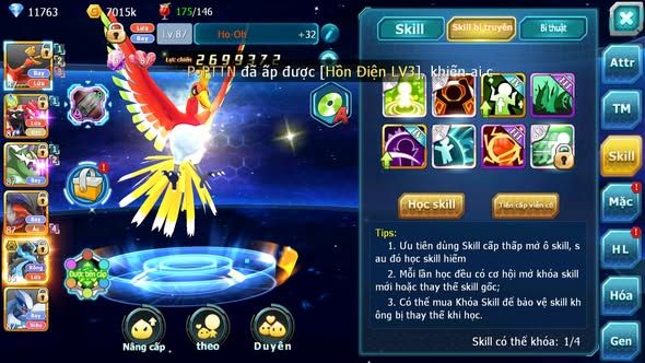 MÃ : #TTS3419 - SV 1728 - 1K1 SÁCH - 11K KC - HOOH GROUDON THẦN GIÓ YVETAL LUGIA