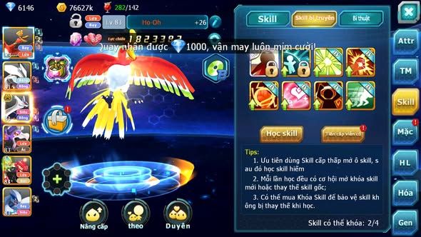 MÃ : #TTS3421 - SV 1729 - HOOH UNVOA LATI BÁ CHỦ DRAK HOOH GROUDON 200 MẢNH LATIAS BC THẦN GIÓ LUGIA