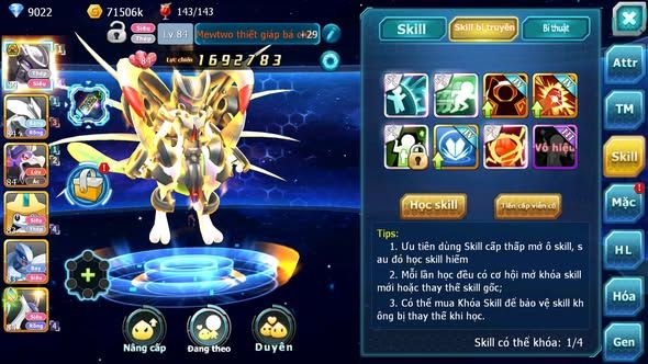 MÃ : #TTS3422 - SV 1633 - 878 SÁCH - V3 - MEW GIÁP BÁ CHỦ UNVOA DRAK HOOH LUGIA LATI