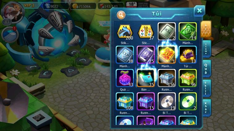 MÃ : #TTS3422 - SV 1633 - 878 SÁCH - V3 - MEW GIÁP BÁ CHỦ UNVOA DRAK HOOH LUGIA LATI