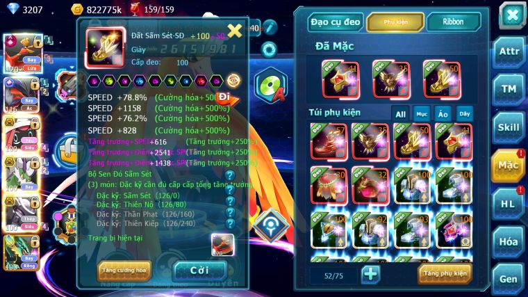 MÃ : #TTS3430 - SV 1548 - TOP14 - V14 - HOOH CH DYNAMAX FUL SS - YVETAL FULL HH QUÁ CHUẨN-  TEAM SIÊU BC QUÁ ĐẸP