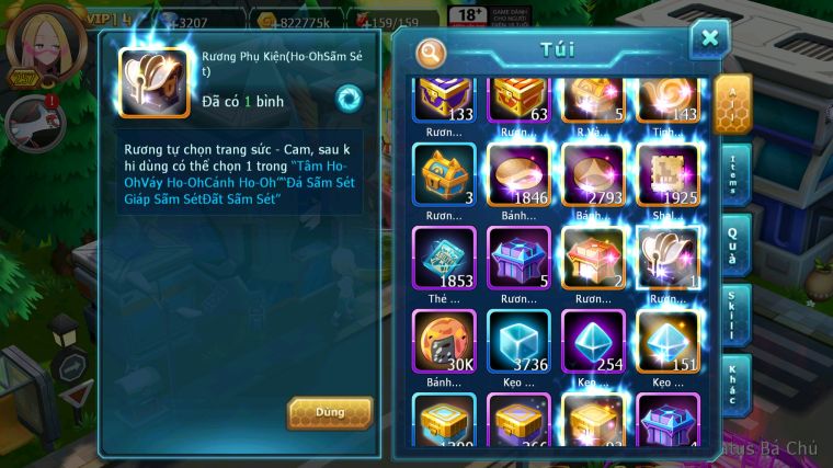 MÃ : #TTS3430 - SV 1548 - TOP14 - V14 - HOOH CH DYNAMAX FUL SS - YVETAL FULL HH QUÁ CHUẨN-  TEAM SIÊU BC QUÁ ĐẸP