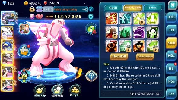 MÃ : #TTS3429 - SV 1358 - V11 - PALKIA CỘNG HƯỞNG CẶP LATI BÁ CHỦ KYOGRE UNVOA MEW GIÁP BC ZOROA