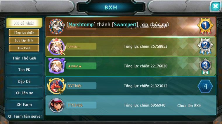 MÃ : #TTS3426 - SV 1729 - V7 - DIANCIE BÁ CHỦ RẮN BĂNG BÁ CHỦ UNVOA ZEVIL LUGIA RAIKOU