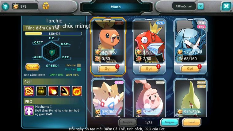 MÃ : #TTS3426 - SV 1729 - V7 - DIANCIE BÁ CHỦ RẮN BĂNG BÁ CHỦ UNVOA ZEVIL LUGIA RAIKOU