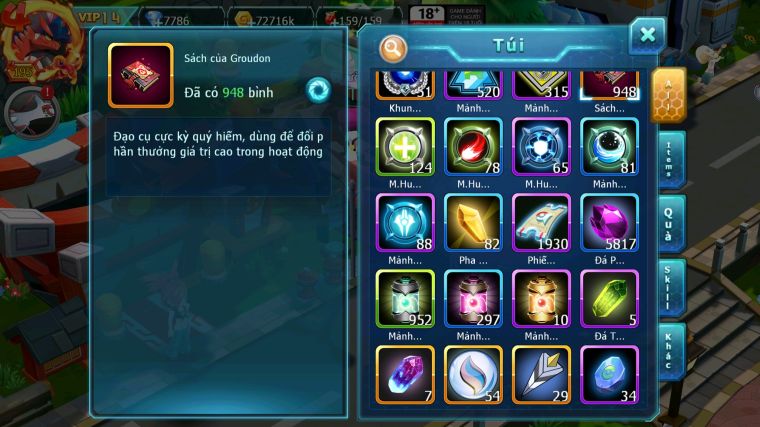 MÃ : #TTS3440 - SV 1607 - TOP33 V14 - 948 SÁCH - KORAIDON BÁ CHỦ DIANCIE DYNAMAX RẮN BĂNG BC CẶP LATI BC RAYQUAZA ZOROA