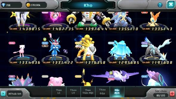 MÃ : #TTS3450 - SV1612 - V12 - DIANCIE DYNAMAX TAPU FINI BC XERM BC PR DIGLA UNVOA