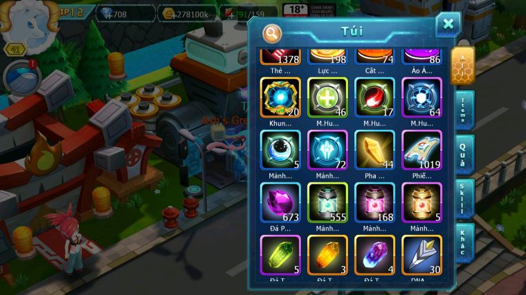 MÃ : #TTS3450 - SV1612 - V12 - DIANCIE DYNAMAX TAPU FINI BC XERM BC PR DIGLA UNVOA