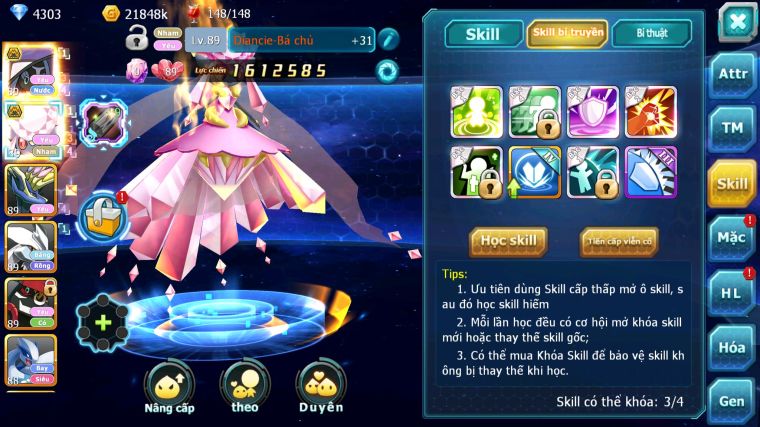 MÃ : #TTS3465 - SV 1409 - V4 - TAPU FINI BC DIANCIE BC XERM UNVOA