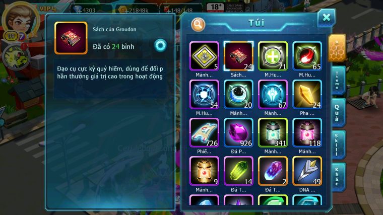 MÃ : #TTS3465 - SV 1409 - V4 - TAPU FINI BC DIANCIE BC XERM UNVOA