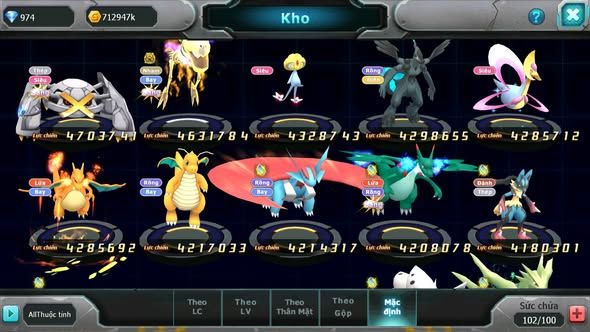 MÃ : #TTS3464 - SV1094 - TOP16 - PALKIA CỘNG HƯỞNG FUL SS CHỈ SỐ CỰC BÁ UNVOA WB BC CẶP CÁ BÁ CHỦ DIANCIE BC MEW GIÁP BC NHIỀU PET HT BC