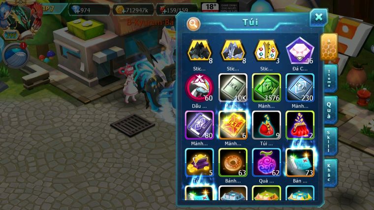 MÃ : #TTS3464 - SV1094 - TOP16 - PALKIA CỘNG HƯỞNG FUL SS CHỈ SỐ CỰC BÁ UNVOA WB BC CẶP CÁ BÁ CHỦ DIANCIE BC MEW GIÁP BC NHIỀU PET HT BC