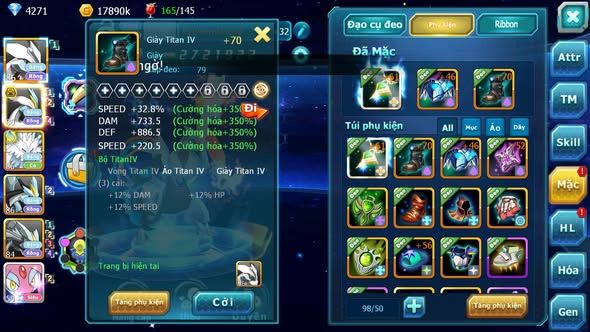 MÃ : #TTS3463 - SV 1717 - V3 - UNVOA WHITE BÁ CHỦ BLACK BĂNG NÉ