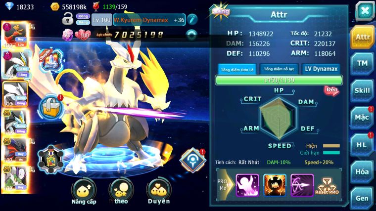 MÃ : #TTS3467 - SV1411 - V6 - 18K KC - HOOH DYNAMAX WHITE DYNAMAX UNVOA BLACK BC YVETAL BC NHIỀU PET BC QUÁ NGON