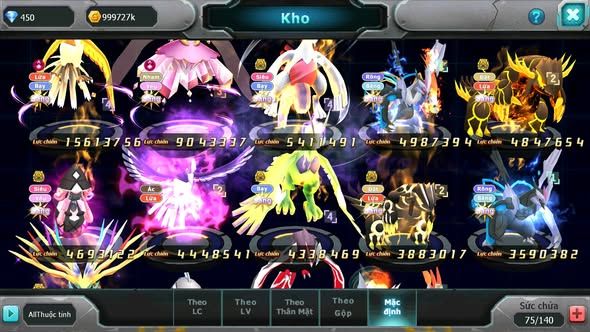 MÃ : #TTS3479 - SV 1383 - V11 - HOOH DYNAMX DINACIE DYNAMAX LUGIA BÁ CHỦ UNVOA QVLD BC THẦN GIÓ BC GROUDON BC