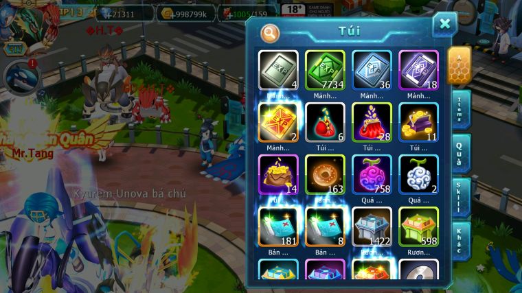 MÃ : #TTS3483 - SV 1038 - TOP18 - V13 - HOOH CH DYNAMAX BLACK CỘNG HƯỞNG UNVOA WHITE BC NHIỀU HT QUÁ NGON