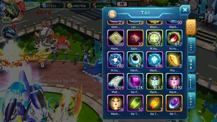 MÃ : #TTS3483 - SV 1038 - TOP18 - V13 - HOOH CH DYNAMAX BLACK CỘNG HƯỞNG UNVOA WHITE BC NHIỀU HT QUÁ NGON