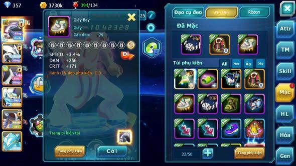 MÃ : #TTS3489 - SV 1701 - V7 - PALKIA BÁ CHỦ UNVOA LATI RAIKOU TAPU KOKO