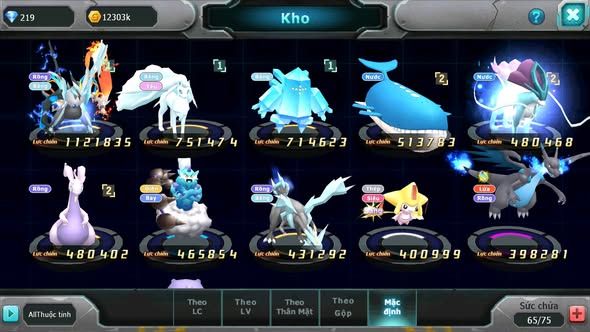 MÃ : #TTS3488 - SV 1765 - TOP18 - V5 -UNVOA RECIGE THẦN ĐIỆN GOODRA