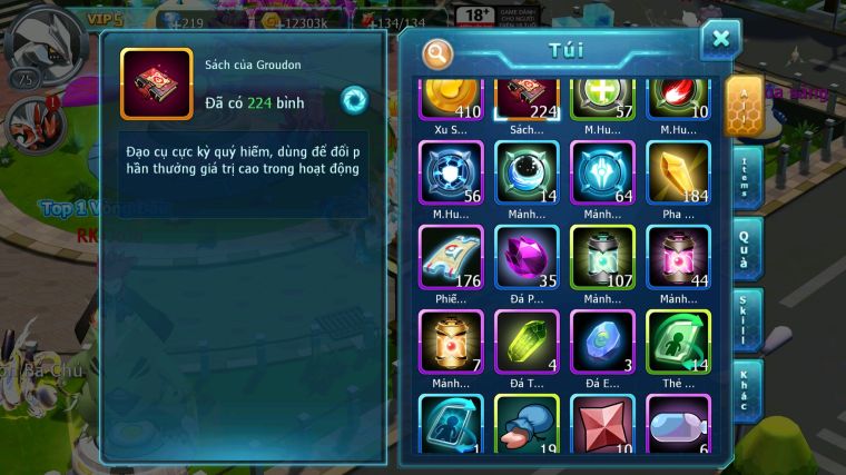 MÃ : #TTS3488 - SV 1765 - TOP18 - V5 -UNVOA RECIGE THẦN ĐIỆN GOODRA