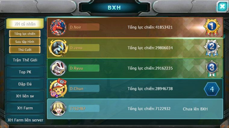 MÃ : #TTS3487 - SV 1707 - V7 - 600 SÁCH - UNVOA CẶP LATI BÁ CHỦ HOOH PR DILGA MÉ RAIKOU KYOGRE