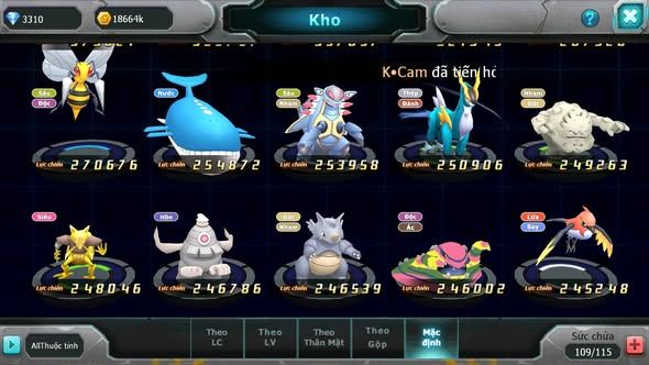 MÃ : #TTS3493 - SV 1754 - HOOH UNVOA GROUDON ZEVIL