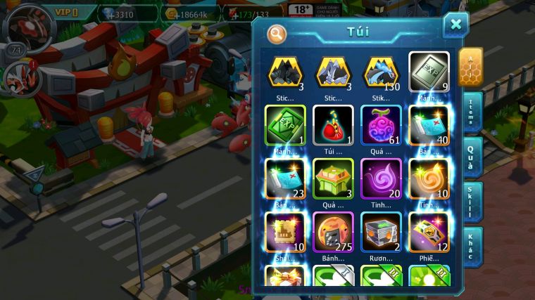 MÃ : #TTS3493 - SV 1754 - HOOH UNVOA GROUDON ZEVIL