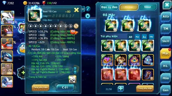 MÃ : #TTS3499 - SV 1737 - UNVOA ZEVIL HOOH KYOGRE