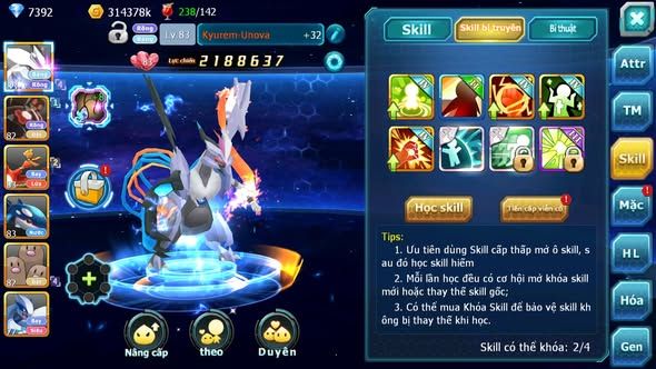 MÃ : #TTS3499 - SV 1737 - UNVOA ZEVIL HOOH KYOGRE