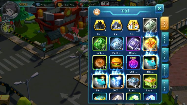 MÃ : #TTS3499 - SV 1737 - UNVOA ZEVIL HOOH KYOGRE