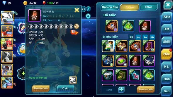 MÃ : #TTS3497 - SV 1727 - V4 - UNVOA HOOH GROUDON LATI AMDLO