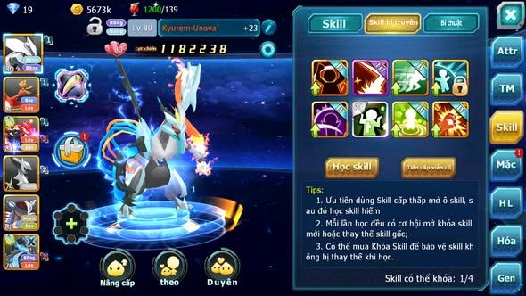 MÃ : #TTS3497 - SV 1727 - V4 - UNVOA HOOH GROUDON LATI AMDLO