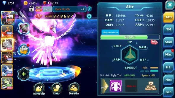 MÃ : #TTS3515 - SV 1727 - DRAK HOOH HOOH MEW GIÁP BC ZEVIL