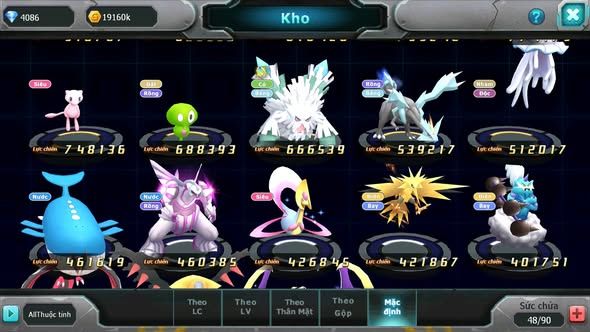 MÃ : #TTS3514 - SV 1000 - V11 - UNVOA RAYQUAZA HOOH DIANCIE BC CẶP LATI NHIỀU PET HT