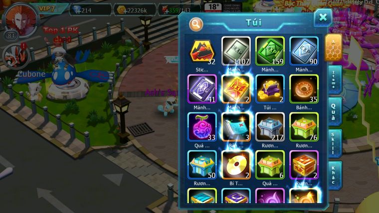 MÃ : #TTS3512 - SV 1727 - V7 - HOOH DRAK HOOH GROUDON BC UNVOA RAIKOU