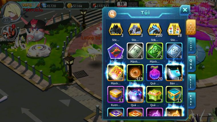 MÃ : #TTS3511 - SV1744 - 40K KC - 1K SÁCH - UNVOA LATI BC CELEBI LUGIOA MEW GIÁP BC