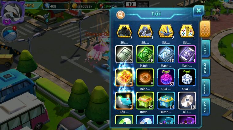 MÃ : #TTS3519 - SV 1579 - V8 - DIANCIE BÁ CHỦ TAPU FINI BÁ CHỦ XERM BC UNVOA LUGIA QUÁ NGON