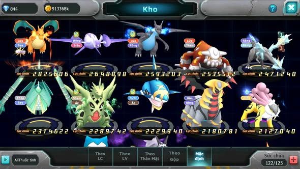 MÃ : #TTS3518 - SV 1617 - V11 - TOP43 - HOOH DYNAMAX YVETAL BÁ CHỦ THẦN GIÓ BCQVLD GROUDON BC UNVOA QUÁ NGON