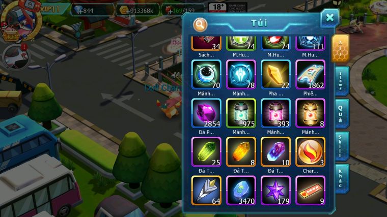 MÃ : #TTS3518 - SV 1617 - V11 - TOP43 - HOOH DYNAMAX YVETAL BÁ CHỦ THẦN GIÓ BCQVLD GROUDON BC UNVOA QUÁ NGON