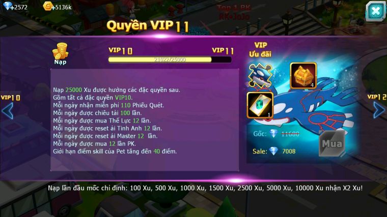 MÃ : #TTS3517 - SV 1744 - V10 - TAPU BULU ( BỊ LỖI SKILL ) DÀN PET NGON SALE RẺ CHO AE