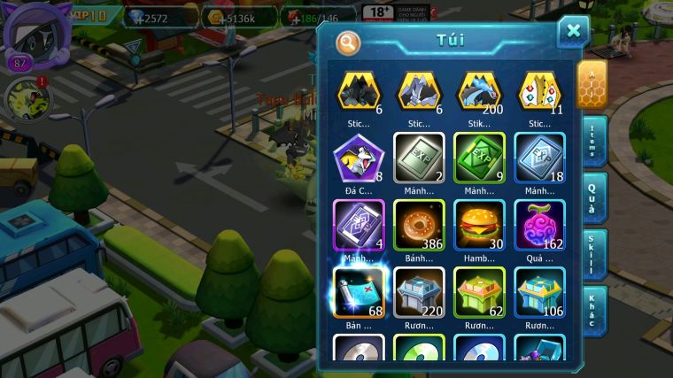 MÃ : #TTS3517 - SV 1744 - V10 - TAPU BULU ( BỊ LỖI SKILL ) DÀN PET NGON SALE RẺ CHO AE