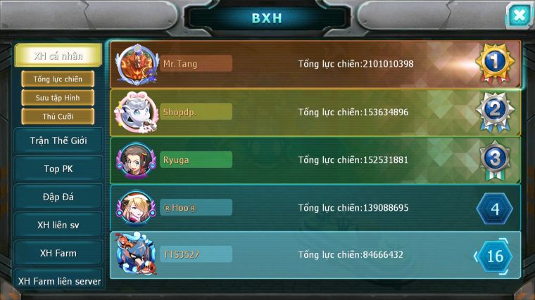 MÃ : #TTS3527 - SV 969 - TOP14 V15 - 99K KC - 3K SÁCH - HOOH CH DYNAMAX VUA KIẾM BÁ CHỦ WB DYNAMAX UNVOA CẶP CÁ BC