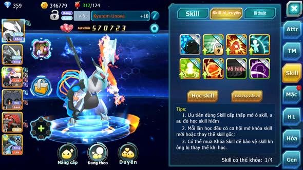 MÃ : #TTS3526 - SV 1608 - V6 - UNVOA DRAK HOOH MASHDOW GROUDON LUGIA