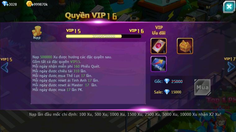 MÃ : #TTS3534 - SV 1265 - V15 - HOOH CH DYNAMAX UNVOA BÁ CHỦ WB DYNAMAX LUGIA BC PALKIA BC QUÁ NGON