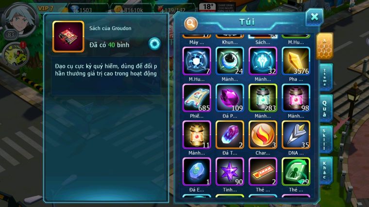 MÃ : #TTS3536 - SV 1736 - V7 - UNVOA HOOH THẦN GIÓ YVETAL CẶP LATI BÁ CHỦ  2 TEAM NGON