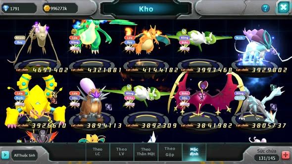 MÃ : #TTS3543 -  SV1097 - TOP29 V13 - 1K6 SÁCH - HOOH CH DYNAMAX UNVOA WB BC QVBC BC QVLD BC GROUDON BC