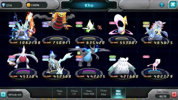 MÃ : #TTS3550 - SV 1761 - TOP26 - UNVOA GIRATINA CELEBI BĂNG NÉ NGON