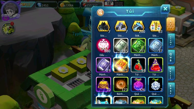 MÃ : #TTS3549 - SV1729 V11 - DIANCIE BC RẮN BĂNG BC UNVOA CẶP LATI BÁ CHỦ