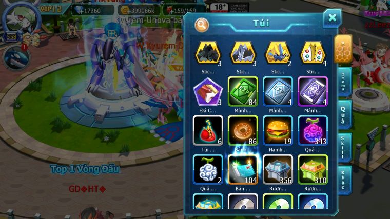 MÃ : #TTS3548 - SV 979 - TOP14 - V12 -17K KC - HOOH CH DYNAMAX WHITE CH DYNAMAX BLACK BC YVETAL BC QUÁ NGON