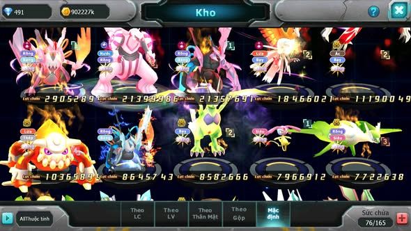 MÃ : #TTS3547 - SV 1216 - V11 - TOP 6 -  WB CH DYNAMAX PALKIA CỘNG HƯỞNG HOOH CH DYNAMAX YVETAL BC